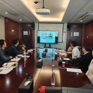 科電公司董事長(zhǎng)竇銳鋒一行赴中國(guó)測(cè)繪學(xué)會(huì)地下管線委員會(huì)考察交流